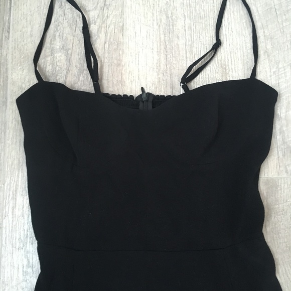 Reformation Scarpetta Mini Black Dress NEW - Picture 5 of 7